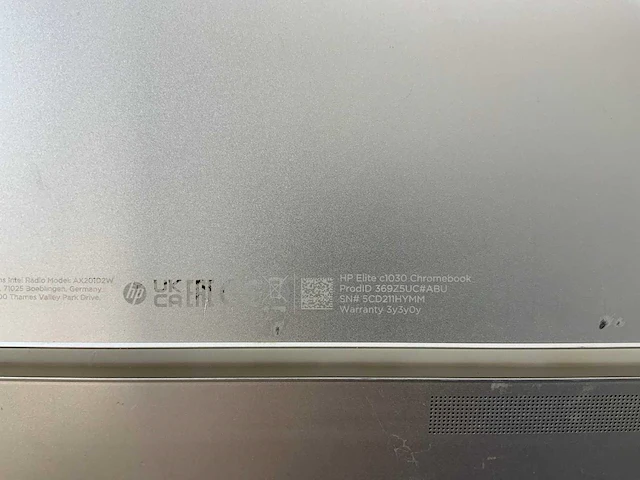 Hp elite c1030 13.5", core(tm) i7 10th gen, 16 gb ram, 128 gb ssd chromebooks (2x) - afbeelding 7 van  15