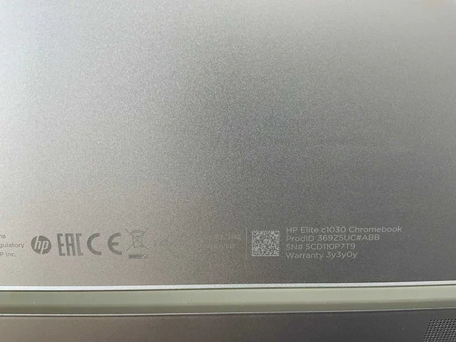 Hp elite c1030 13.5", core(tm) i7 10th gen, 16 gb ram, 128 gb ssd chromebooks (2x) - afbeelding 14 van  15