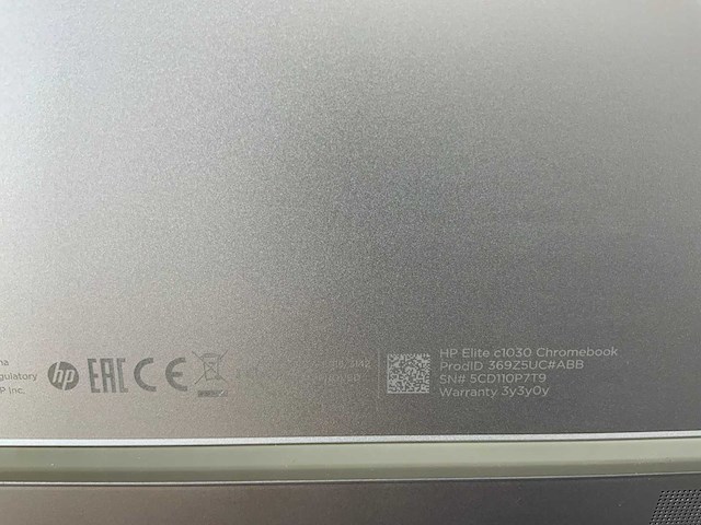 Hp elite c1030 13.5", core(tm) i7 10th gen, 16 gb ram, 128 gb ssd chromebooks (2x) - afbeelding 14 van  15