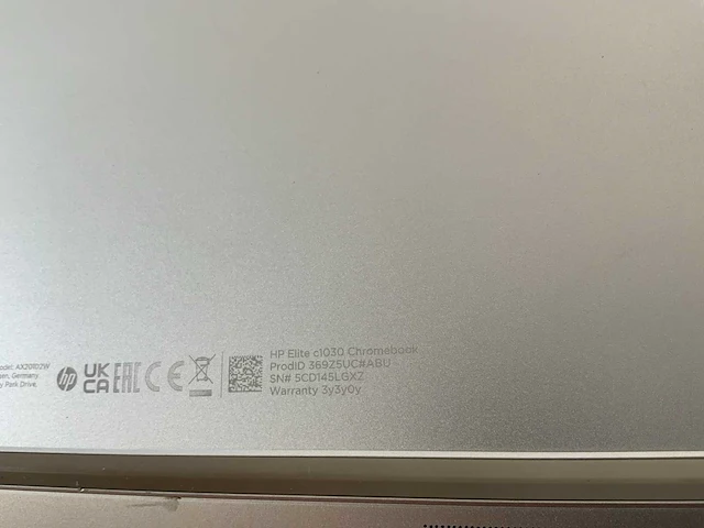 Hp elite c1030 13.5", core(tm) i7 10th gen, 16 gb ram, 128 gb ssd touchscreen chromebook - afbeelding 7 van  7