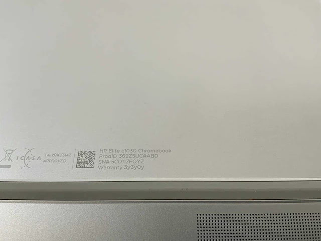 Hp elite c1030 13.5", core(tm) i7 10th gen, 16 gb ram, 128 gb ssd touchscreen chromebook - afbeelding 7 van  7