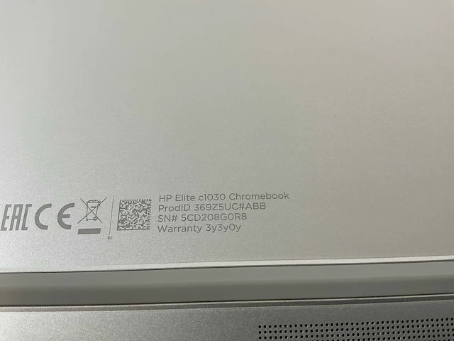 Hp elite c1030 13.5”, core(tm) i7 10th gen, 16 gb ram, 128 gb ssd touchscreen chromebook - afbeelding 7 van  7