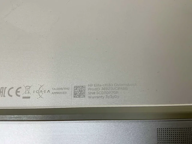 Hp elite c1030 13.5”, core(tm) i7 10th gen, 16 gb ram, 128 gb ssd touchscreen chromebooks (2x) - afbeelding 8 van  16