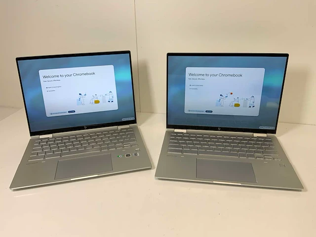 Hp elite c1030 13.5”, core(tm) i7 10th gen, 16 gb ram, 128 gb ssd touchscreen chromebooks (2x) - afbeelding 1 van  16