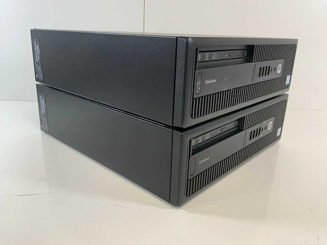 Hp elite desk 800 g2 sff, core(tm) i7 6th gen, 16 gb ram, 128 gb ssd desktops (2x) - afbeelding 3 van  5