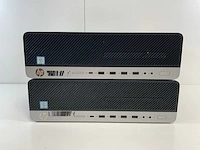 Hp elite desk 800 g5 sff, core(tm) i5 9th gen, 16 gb ram, 128 gb nvme desktops (2x) - afbeelding 1 van  5