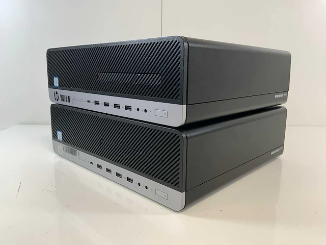 Hp elite desk 800 g5 sff, core(tm) i5 9th gen, 16 gb ram, 128 gb nvme desktops (2x) - afbeelding 2 van  5