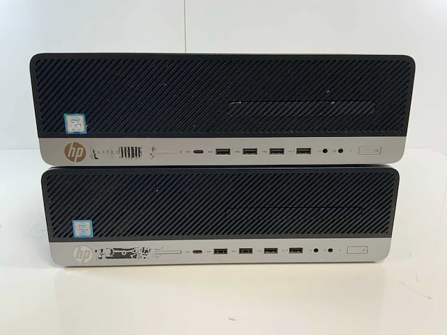 Hp elite desk 800 g5 sff, core(tm) i5 9th gen, 16 gb ram, 128 gb nvme desktops (2x) - afbeelding 1 van  5