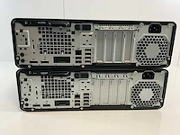 Hp elite desk 800 g5 sff, core(tm) i5 9th gen, 16 gb ram, 128 gb nvme desktops (2x) - afbeelding 4 van  5