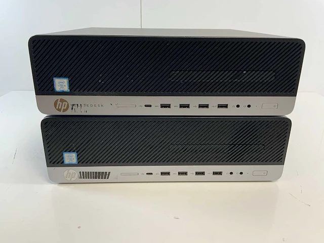Hp elite desk 800 g5 sff, core(tm) i5 9th gen, 16 gb ram, 128 gb nvme desktops (2x) - afbeelding 1 van  5