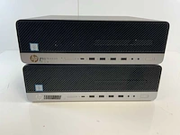 Hp elite desk 800 g5 sff, core(tm) i5 9th gen, 16 gb ram, 128 gb nvme desktops (2x) - afbeelding 1 van  5