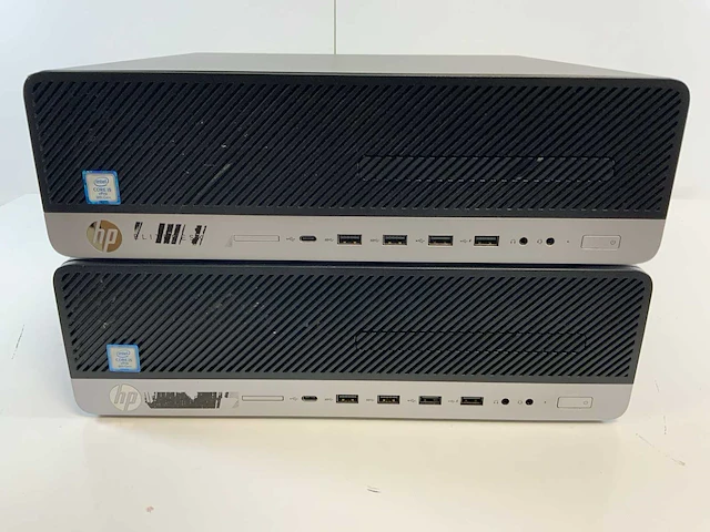 Hp elite desk 800 g5 sff, core(tm) i5 9th gen, 16 gb ram, 128 gb nvme desktops (2x) - afbeelding 1 van  5