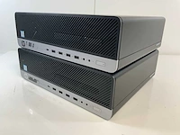 Hp elite desk 800 g5 sff, core(tm) i5 9th gen, 16 gb ram, 128 gb nvme desktops (2x) - afbeelding 2 van  5