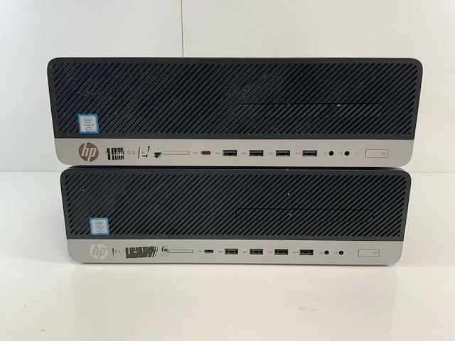 Hp elite desk 800 g5 sff, core(tm) i5 9th gen, 16 gb ram, 128 gb nvme desktops (2x) - afbeelding 1 van  5