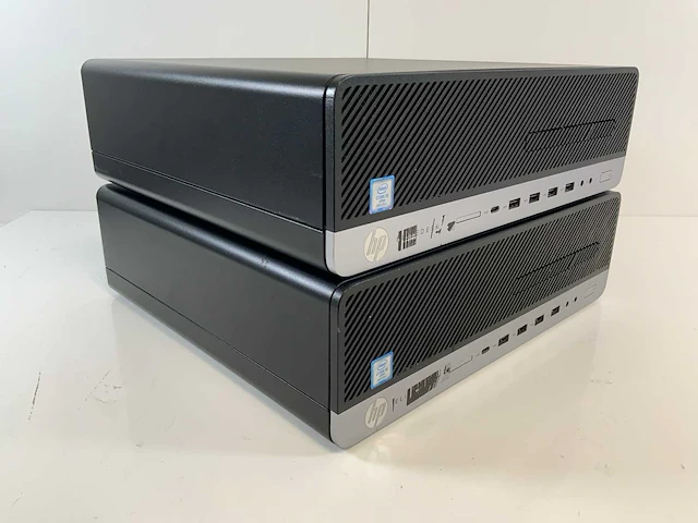 Hp elite desk 800 g5 sff, core(tm) i5 9th gen, 16 gb ram, 128 gb nvme desktops (2x) - afbeelding 3 van  5