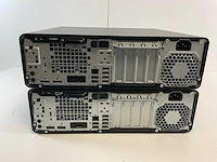 Hp elite desk 800 g5 sff, core(tm) i5 9th gen, 16 gb ram, 128 gb nvme desktops (2x) - afbeelding 4 van  5