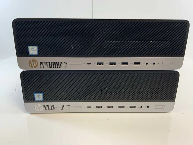 Hp elite desk 800 g5 sff, core(tm) i5 9th gen, 16 gb ram, 128 gb nvme desktops (2x) - afbeelding 1 van  4