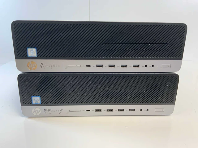 Hp elite desk 800 g5 sff, core(tm) i5 9th gen, 16 gb ram, 128 gb nvme desktops (2x) - afbeelding 1 van  5