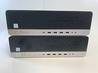 Hp elite desk 800 g5 sff, core(tm) i5 9th gen, 16 gb ram, 128 gb nvme desktops (2x) - afbeelding 1 van  5