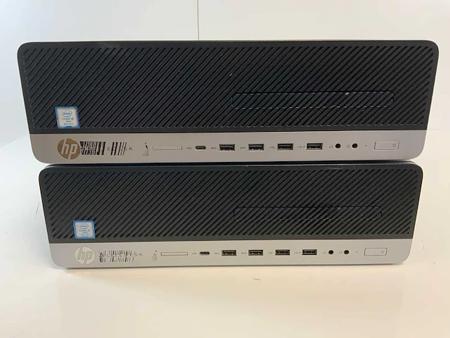 Hp elite desk 800 g5 sff, core(tm) i5 9th gen, 16 gb ram, 128 gb nvme desktops (2x) - afbeelding 1 van  5