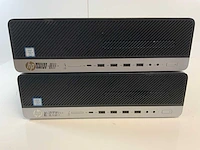 Hp elite desk 800 g5 sff, core(tm) i5 9th gen, 16 gb ram, 128 gb nvme desktops (2x) - afbeelding 1 van  5