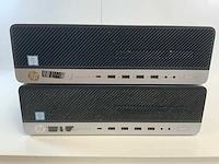 Hp elite desk 800 g5 sff, core(tm) i5 9th gen, 16 gb ram, 128 gb nvme desktops (2x) - afbeelding 1 van  5
