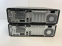 Hp elite desk 800 g5 sff, core(tm) i5 9th gen, 16 gb ram, 128 gb nvme desktops (2x) - afbeelding 4 van  5