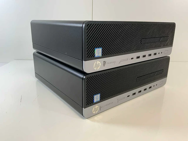 Hp elite desk 800 g5 sff, core(tm) i5 9th gen, 16 gb ram, 128 gb nvme desktops (2x) - afbeelding 2 van  5
