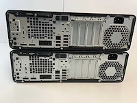 Hp elite desk 800 g5 sff, core(tm) i5 9th gen, 16 gb ram, 128 gb nvme desktops (2x) - afbeelding 4 van  5