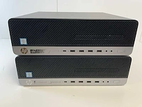Hp elite desk 800 g5 sff, core(tm) i5 9th gen, 16 gb ram, 128 gb nvme desktops (2x) - afbeelding 1 van  5