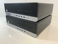 Hp elite desk 800 g5 sff, core(tm) i5 9th gen, 16 gb ram, 128 gb nvme desktops (2x) - afbeelding 2 van  5