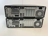 Hp elite desk 800 g5 sff, core(tm) i5 9th gen, 16 gb ram, 128 gb nvme desktops (2x) - afbeelding 4 van  5