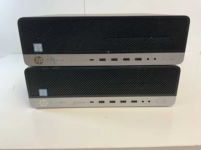 Hp elite desk 800 g5 sff, core(tm) i5 9th gen, 16 gb ram, 128 gb nvme desktops (2x) - afbeelding 1 van  5