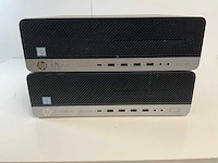 Hp elite desk 800 g5 sff, core(tm) i5 9th gen, 16 gb ram, 128 gb nvme desktops (2x) - afbeelding 1 van  5