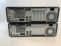 Hp elite desk 800 g5 sff, core(tm) i5 9th gen, 16 gb ram, 128 gb nvme desktops (2x) - afbeelding 4 van  5
