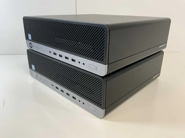 Hp elite desk 800 g5 sff, core(tm) i5 9th gen, 16 gb ram, 128 gb nvme desktops (2x) - afbeelding 2 van  5