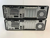 Hp elite desk 800 g5 sff, core(tm) i5 9th gen, 16 gb ram, 128 gb nvme desktops (2x) - afbeelding 4 van  5