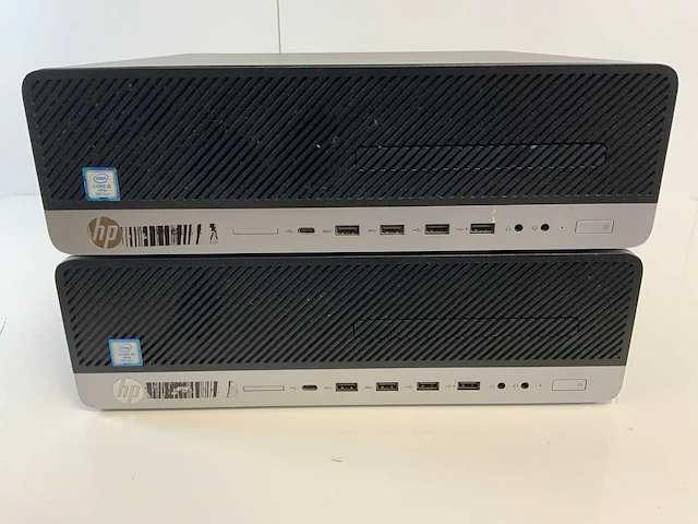 Hp elite desk 800 g5 sff, core(tm) i5 9th gen, 16 gb ram, 128 gb nvme desktops (2x) - afbeelding 1 van  5