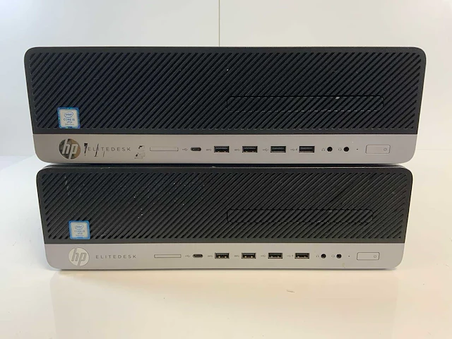 Hp elite desk 800 g5 sff, core(tm) i5 9th gen, 16 gb ram, 128 gb nvme desktops (2x) - afbeelding 1 van  5