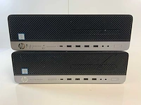 Hp elite desk 800 g5 sff, core(tm) i5 9th gen, 16 gb ram, 128 gb nvme desktops (2x) - afbeelding 1 van  5