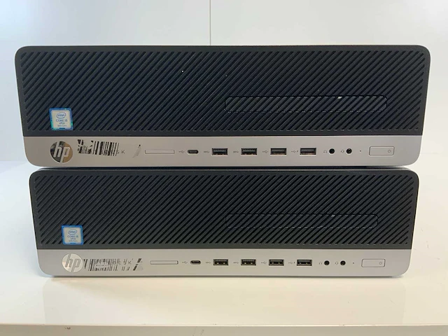 Hp elite desk 800 g5 sff, core(tm) i5 9th gen, 16 gb ram, 128 gb nvme desktops (2x) - afbeelding 1 van  5
