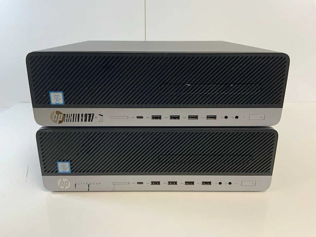 Hp elite desk 800 g5 sff, core(tm) i5 9th gen, 16 gb ram, 128 gb nvme desktops (2x) - afbeelding 1 van  5