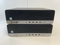 Hp elite desk 800 g5 sff, core(tm) i5 9th gen, 16 gb ram, 128 gb nvme desktops (2x) - afbeelding 1 van  5