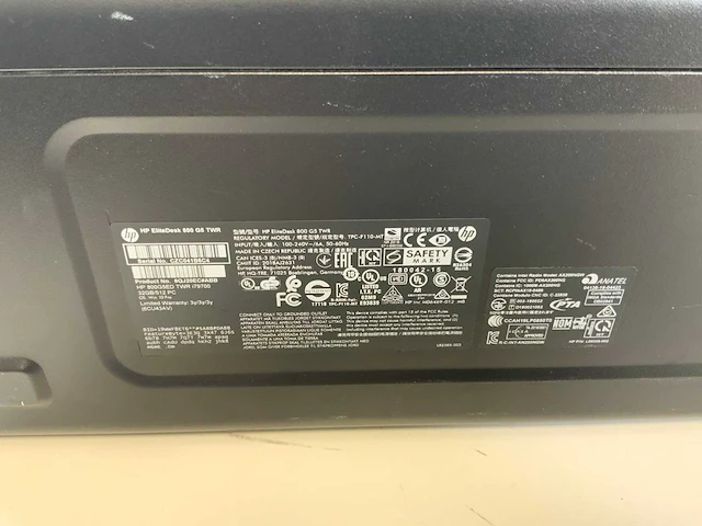 Hp elite desk 800 g5 twr, core(tm) i7 9th gen, 32 gb ram, 512 gb nvme desktop - afbeelding 5 van  5