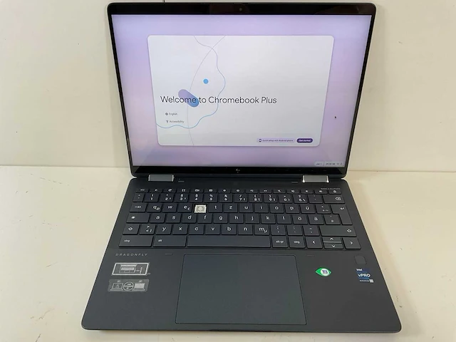 Hp elite dragonfly 13.5”, core(tm) i5 12th gen, 16 gb ram, 256 gb ssd chromebook - afbeelding 1 van  7
