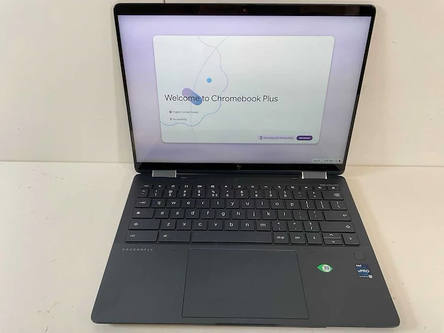 Hp elite dragonfly 13.5”, core(tm) i5 12th gen, 16 gb ram, 256 gb ssd chromebook - afbeelding 1 van  9