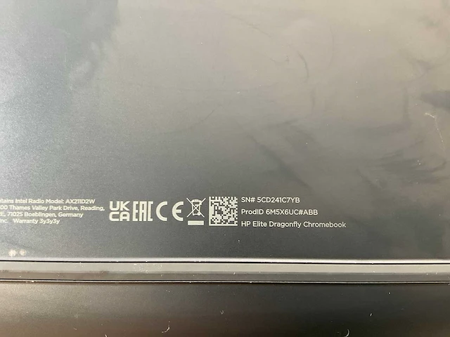 Hp elite dragonfly 13.5”, core(tm) i5 12th gen, 16 gb ram, 256 gb ssd chromebook - afbeelding 7 van  9
