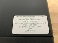 Hp elite mini 600 g9(i5-gen12) desktop - afbeelding 2 van  4