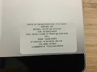 Hp elite x2 (i7) tablet (2x) - afbeelding 7 van  8