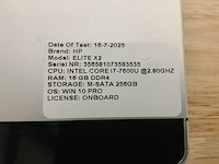 Hp elite x2 (i7) tablet (3x) - afbeelding 10 van  11